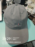OIMG經(jīng)典小標刺繡白色棒球帽男夏天不褪色大頭圍鴨舌帽速干透氣遮陽(yáng)帽 灰色 均碼 加大碼(60-66cm) 曬單實(shí)拍圖