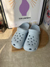 潔麗雅護士洞洞鞋女夏季2026新款涼鞋外穿防滑手術(shù)室醫護包頭涼拖鞋男夏 天空藍 38-39 【標準碼】 曬單實(shí)拍圖