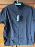 布先生廓形立領(lǐng)拉鏈短袖T恤男夏口袋設計機能風(fēng)上衣 鋼琴黑  2XL (185)  曬單實(shí)拍圖
