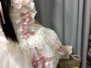 閃動(dòng)少女（SHANDONGSHAONV）新品Lolita洋裝芭蕾風(fēng)jsk洛麗塔吊帶連衣裙蘿莉 粉色jsk吊帶+粉色拖尾+粉色發(fā)帶 S 單件 曬單實(shí)拍圖
