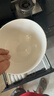 潔雅杰陶瓷碗中式白瓷小碗家用4.5英寸米飯碗喝湯碗面碗套裝10只裝 曬單實(shí)拍圖