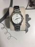 天王（TIAN WANG）手表男士 生日禮物滄海系列鋼帶石英表白色GS3887S/D-A-3 曬單實(shí)拍圖