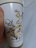 富光拾喜保溫杯咖啡杯男女士陶瓷內膽隨行杯學(xué)生吸管水杯子 白鈴蘭520ml 曬單實(shí)拍圖