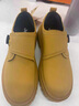 JEEP吉普男鞋2026新款春季真皮透氣旋鈕休閑鞋男士低幫工裝馬丁靴男 土黃色(運動(dòng)碼) 41 (255mm) 曬單實(shí)拍圖