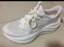 李寧凌波2丨跑步鞋女鞋新款緩震舒適軟彈透氣百搭厚底休閑慢跑運動(dòng)鞋 米白色-5 36 曬單實(shí)拍圖