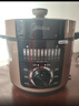 美的（Midea）電壓力鍋電高壓鍋家用6L大容量多功能電飯煲5L高壓電飯鍋不粘雙膽智能煮飯煲湯一鍵排氣4-5人用 【高壓快煮】家庭首選 6L 一鍋雙膽 曬單實(shí)拍圖