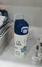 富光阿蒙聯(lián)名兒童保溫杯316不銹鋼便攜大容量學(xué)生保冷水杯子400ML蒂藍 曬單實(shí)拍圖