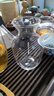 唯銘諾（WEIMINGNUO）玻璃杯高硼硅玻璃茶壺小號綠茶花茶壺仿宋執壺公道杯泡茶杯330ml 曬單實(shí)拍圖