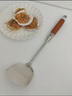 京冇不銹鋼鍋鏟炒菜專(zhuān)用鏟子食品級鐵鍋鏟家用鏟勺花梨木柄耐高溫不粘 曬單實(shí)拍圖