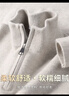 雪中飛（SNOWFLYING）加厚毛衣男士秋冬季休閑針織衫男半高領(lǐng)拉鏈毛線(xiàn)上衣 曬單實(shí)拍圖
