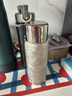 飛劍（feijian）純鈦保溫杯茶水分離泡茶水杯戶(hù)外便攜商務(wù)禮品鈦杯高檔燜茶杯定制 皓月銀390ml 曬單實(shí)拍圖