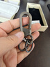 九乘（JIUCHENG）汽車(chē)鑰匙扣摩托電動(dòng)自行車(chē)掛件圈環(huán)鏈男士電瓶車(chē)商務(wù)腰掛 黑色193 曬單實(shí)拍圖