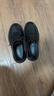 熱風(fēng)（Hotwind）男鞋厚底休閑皮鞋春秋新款男士商務(wù)通勤時(shí)尚英倫風(fēng)百搭系帶皮鞋 01黑色 牛頭層皮革 39 245mm 曬單實(shí)拍圖