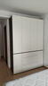 全友家居 極簡(jiǎn)家用衣櫥大衣服柜組合儲物柜靠墻臥室頂天立地柜子家具 曬單實(shí)拍圖