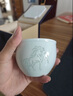RICH YOUR HOME茶杯十二生肖天青玲瓏杯男女士生日送禮特色高端精致主人單茶杯 「鼠」一數二175ml 口徑8.2cm高6.1cm容量175ml 曬單實(shí)拍圖
