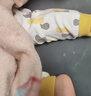 舒貝怡2條裝嬰兒褲子春夏款男女童寶寶高腰護肚睡褲純棉兒童秋褲姜黃110 曬單實(shí)拍圖