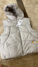 巴拉巴拉（BALABALA）【商場(chǎng)同款】寶寶羽絨馬甲寬松連帽外套男童冬裝 淺灰20023-白鴨絨 130 充絨量57g 曬單實(shí)拍圖