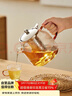 茗光茶壺玻璃泡茶壺茶水分離煮茶壺養生壺高硼硅玻璃燒水壺茶具1500ml 曬單實(shí)拍圖