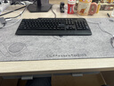 鐳拓（Rantopad）H7+ 包邊游戲鼠標墊 超大號仿膚桌墊 加厚鍵盤(pán)墊 坐標淺灰 曬單實(shí)拍圖