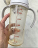 貝親（Pigeon）自然離乳 PPSU重力球吸管雙把手奶瓶 330mL 12月+ AA253 曬單實(shí)拍圖