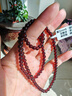 福進(jìn)家正品石榴石手鏈女士多圈酒紅色水晶天然手串生日情人節禮物送老婆 【8A級全凈體】5mm110顆-可做三圈【附證書(shū)】 曬單實(shí)拍圖