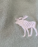 Abercrombie & Fitch【經(jīng)典POLO】小麋鹿圖案男裝25夏季美式通勤短袖T恤 綠色 M (180/100A) 曬單實(shí)拍圖
