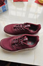 足力健老人鞋【孝敬爸媽】中老年輕便休閑散步鞋2431380J 女 酒紅 39 曬單實(shí)拍圖