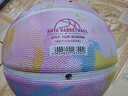 安踏（ANTA）兒童籃球5號青少年幼兒小學(xué)生室內外耐磨橡膠五號藍球 夢(mèng)幻粉5號 曬單實(shí)拍圖