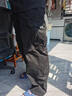 NASALIKE官方水洗工裝褲男春夏季薄款休閑褲學(xué)院風(fēng)高街痞帥彎刀褲闊腿長(cháng)褲 黑色 32 (175-182cm 140-155斤) 曬單實(shí)拍圖