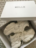百麗（Belle）網(wǎng)面透氣老爹鞋女26夏新款商場(chǎng)厚底增高運動(dòng)休閑鞋F4M1DBM6預售 米白色 37 曬單實(shí)拍圖
