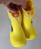 牧萌兒童雨鞋男童女童防水立體寶寶防滑耐磨卡通雨靴 挖掘機恐龍 18碼 曬單實(shí)拍圖