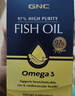 GNC健安喜97%高純度epa深海魚(yú)油omega3非魚(yú)肝油魚(yú)油成年人dha60粒/盒 曬單實(shí)拍圖