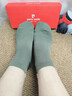 皮爾卡丹（pierre cardin）襪子男士夏季【100%純棉】短襪抗菌防臭商務(wù)中筒吸汗休閑耐磨薄款 曬單實(shí)拍圖