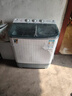 小鴨迷你雙桶洗衣機家用小型雙缸半自動(dòng)嬰兒童洗脫兩用 4.5公斤灰色加厚款【藍光+強勁動(dòng)力+洗脫兩用 雙缸 曬單實(shí)拍圖
