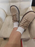 啄木鳥(niǎo)女鞋2026春季新款透氣厚底增高韓版百搭運動(dòng)學(xué)生時(shí)尚休閑板鞋子女 卡其色 38 曬單實(shí)拍圖