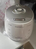 福庫（CUCKOO）小白貝電飯煲 家用韓國原裝進(jìn)口電飯鍋IH電磁加熱多功能預約定時(shí)智能語(yǔ)音高壓力自動(dòng)洗滌不粘鍋 小白貝 5L 曬單實(shí)拍圖