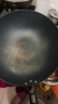 榮事達（Royalstar）章丘炒鍋鐵鍋無(wú)涂層不粘鍋家用鍛打炒菜鍋平底電磁爐明火帶蓋32cm 曬單實(shí)拍圖