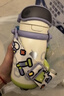 babycare百變恐龍兒童保溫杯嬰兒寶寶學(xué)飲杯吸管水杯水壺霸王龍不銹鋼上學(xué) 曬單實(shí)拍圖