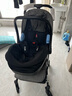 YOUBI嬰兒提籃式兒童安全座椅寶寶便攜式汽車(chē)安全手提籃座椅 冬夏灰推車(chē)+提籃座椅+適配器 曬單實(shí)拍圖