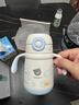 貝肽斯保溫杯兒童幼兒園水杯6個(gè)月以上吸管學(xué)飲保溫奶瓶 雍措映藍300ML 曬單實(shí)拍圖