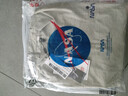 NASA MARVEL短袖T恤男士夏季休閑寬松立領(lǐng)速干透氣戶(hù)外運動(dòng)上衣 淺灰 3XL 曬單實(shí)拍圖
