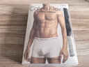 Calvin Klein CK 男士平角內褲套裝 3條裝 U2664G 送男友禮物 YKS字母黑灰 XL 曬單實(shí)拍圖