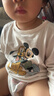 H&M【迪士尼系列】童裝男嬰女?huà)爰揖臃?件式米奇印花睡衣1085414 白色/米奇老鼠 80 80cm 48(9-12M) 曬單實(shí)拍圖