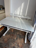 黑白調A2學(xué)習桌書(shū)桌兒童桌椅實(shí)木升降桌子寫(xiě)字桌電腦桌進(jìn)口橡膠木1m 曬單實(shí)拍圖