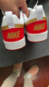 NIKE 耐克男女休閑板鞋COURT BOROUGH兒童運動(dòng)鞋時(shí)尚小白鞋青少年大童 曬單實(shí)拍圖