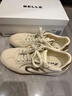 百麗（Belle）星空糖德訓鞋女26夏新款商場(chǎng)舒適薄底阿甘運動(dòng)休閑鞋F4H1DBM6預售 米色 39 曬單實(shí)拍圖