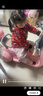 HIMEILI兒童電動(dòng)摩托車(chē)可坐雙人遙控三輪車(chē)1-6歲男女孩寶寶可駕駛玩具車(chē) 粉色雙驅+12V升級電+軟座+遙控 曬單實(shí)拍圖