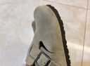 BIRKENSTOCK勃肯德國進(jìn)口男女款牛皮絨面革軟木London低幫休閑鞋 棕色窄版1010504 38 曬單實(shí)拍圖