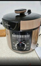 美的（Midea）電壓力鍋電高壓鍋家用6L大容量多功能電飯煲5L高壓電飯鍋不粘雙膽智能煮飯煲湯一鍵排氣4-5人用 【高壓快煮】家庭首選 6L 一鍋雙膽 曬單實(shí)拍圖