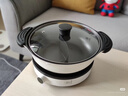知吾煮一體成型鴛鴦鍋電磁爐火鍋專(zhuān)用火鍋鴛鴦鍋家用不粘火鍋鍋具燉湯鍋 曬單實(shí)拍圖
